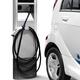 Electric car at a charging station... (thumbnail)