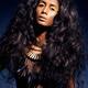 Ethnic beauty portrait of a young woman... (thumbnail)