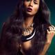Beautiful woman with long hair wearing jewellery... (thumbnail)