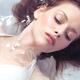 Beautiful woman face in water... (thumbnail)