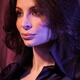 Beautiful young woman closeup portrait... (thumbnail)