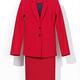 Red buisness suit on white background... (thumbnail)