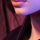 Closeup of beautiful woman lips... (thumbnail)