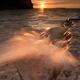 Waves hitting against the rocky shore of Georgian Bay... (thumbnail)