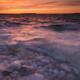 Sunset over Georgian Bay stormy waters... (thumbnail)