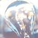 Closeup of illuminated light bulb... (thumbnail)