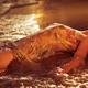 Woman in Wet Dress at the Beach... (thumbnail)