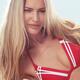 Beautiful young woman in bikini at the beach... (thumbnail)