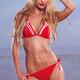 Beautiful woman in red bikini swimsuit... (thumbnail)