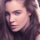 Beautiful woman with long light brown hair... (thumbnail)