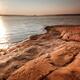 Sunrise over Georgian Bay's red shore at Killbear... (thumbnail)