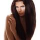 Beauty portrait of a woman with long brown hair... (thumbnail)
