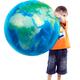 Child holding world Earth globe in his hands... (thumbnail)