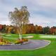 Golf course panoramic fall scenery... (thumbnail)