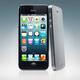 Two iPhone 5 smartphones on blue... (thumbnail)