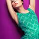 Beautiful woman in green dress... (thumbnail)