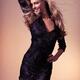 Beautiful smiling woman in black dress... (thumbnail)