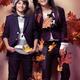 Fashionably dressed boy and teenage girl fall fashion... (thumbnail)