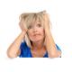 Desperate woman pulling her hair... (thumbnail)