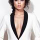 Fashion portrait of woman in white blazer... (thumbnail)