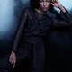 Beautiful woman in black clothes high fashion photo... (thumbnail)
