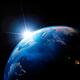 Sunrise over the Earth globe... (thumbnail)