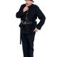 Serious ventage policeman in black uniform... (thumbnail)