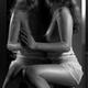 Nude Woman Leaning Against a Mirror... (thumbnail)