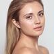 Beautiful young woman face with natural look... (thumbnail)