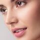 Closeup of young beautiful face with clean look... (thumbnail)
