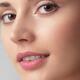 Closeup beauty portrait of young woman face... (thumbnail)