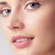 Closeup of young beautiful face with blue eyes... (thumbnail)