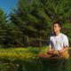 Sunrise outdoor meditation in the nature... (thumbnail)