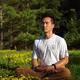 Sitting Buddhist meditation in the nature... (thumbnail)