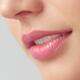 Closeup of woman mouth with pink lips... (thumbnail)