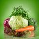 Organic food price concept... (thumbnail)