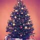 Decorated vintage Christmas tree with presents under it... (thumbnail)