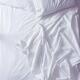 Unmade bed view from above... (thumbnail)
