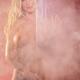 Sexy nude woman standing surrounded by steam Charlie Riina... (thumbnail)