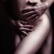 Artistic closeup sexy nude couple embracing... (thumbnail)