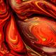 Abstract Red Smeared Paint Art... (thumbnail)