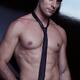 Sexy muscular man wearing a tie... (thumbnail)