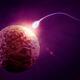 Human egg and sperm Fertilization concept