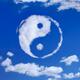 Yin-Yang symbol made of clouds... (thumbnail)