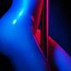 Naked woman pole dancing closeup of nude body... (thumbnail)