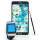 Samsung Galaxy Gear watch and Galaxy Note III smartphone... (thumbnail)