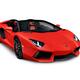 Lamborghini Aventador LP 700-4 Roadster sports car... (thumbnail)