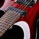 Red electric guitar close up... (thumbnail)