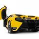 McLaren 12C supercar rear view with open butterfly door... (thumbnail)