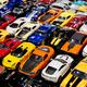 Sports cars die-cast models... (thumbnail)